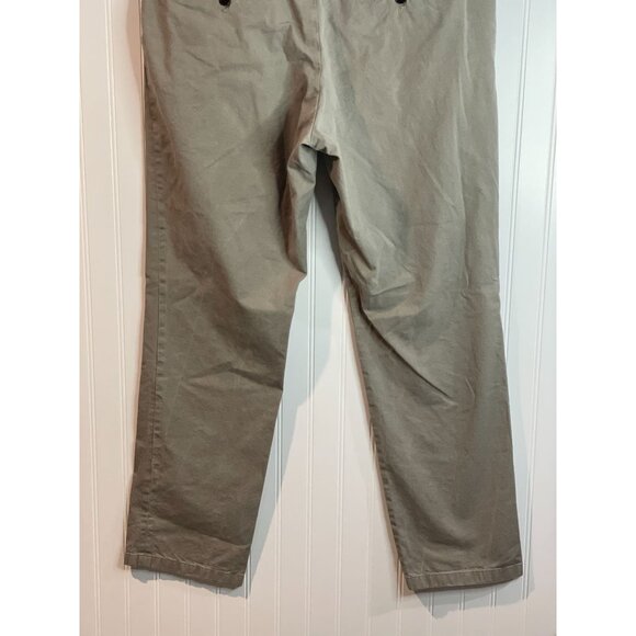 Vistula Mens Cotton & Elastane Garment Washed Khaki Pants 176/98 - Picture 3 of 15